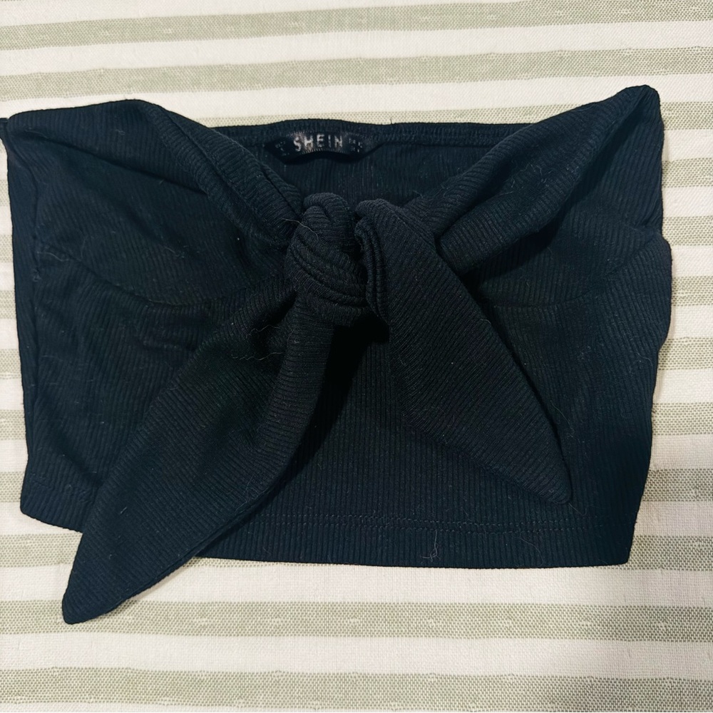 Black Knotted Headband
